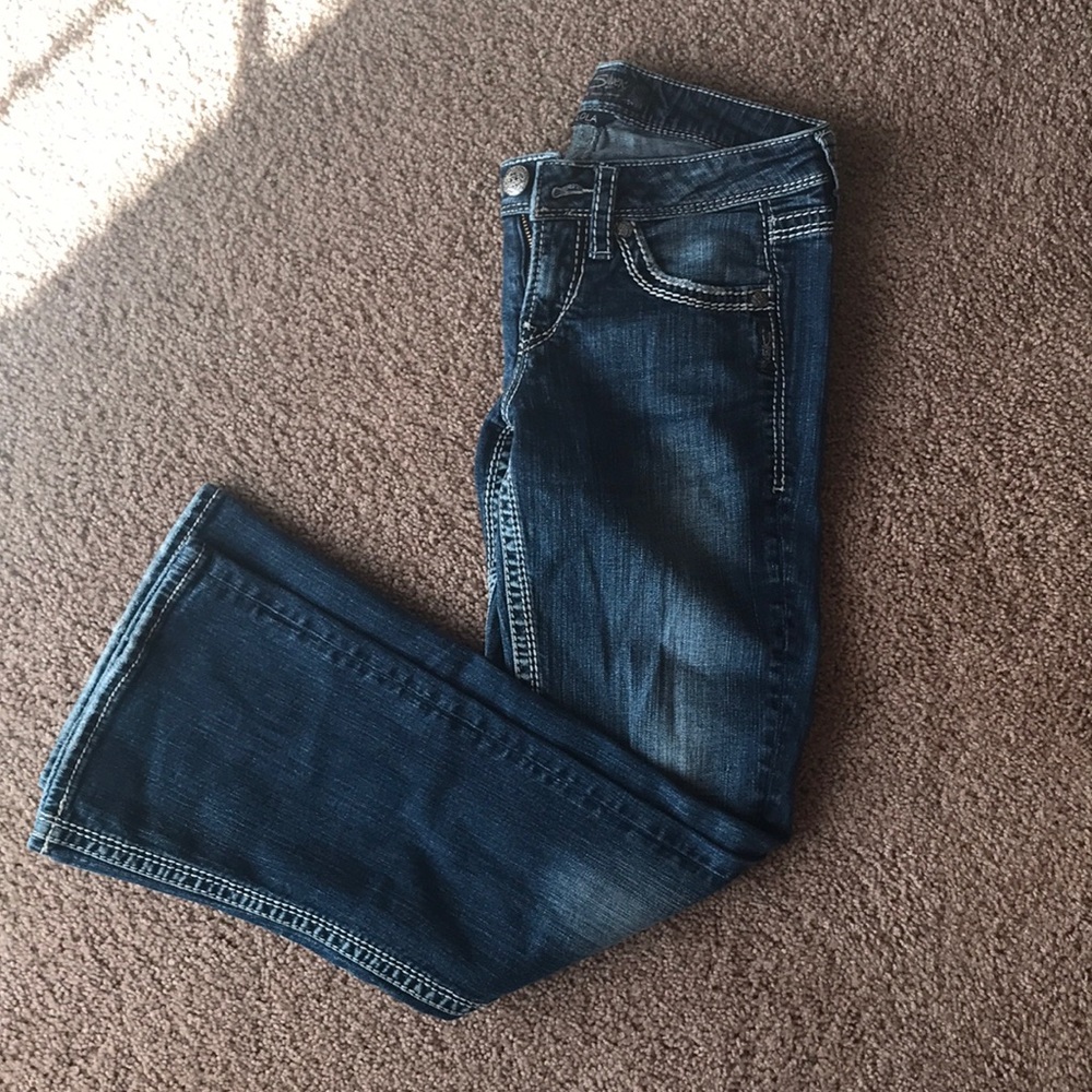 Lola Silver Jeans